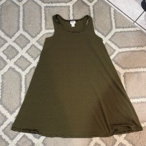 Mossimo Striped Sleeveless Tank Dress
